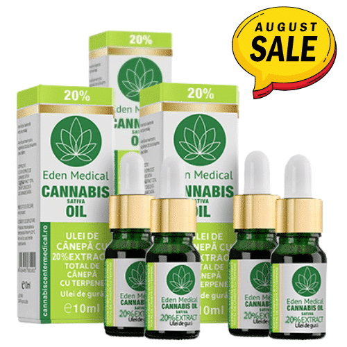 Extract CBD spectru larg 20% - 5 Pack