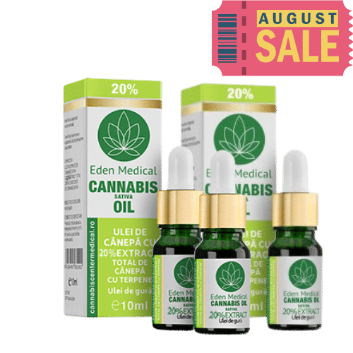 Pachet 3 Buc Extract CBD spectru larg 20%